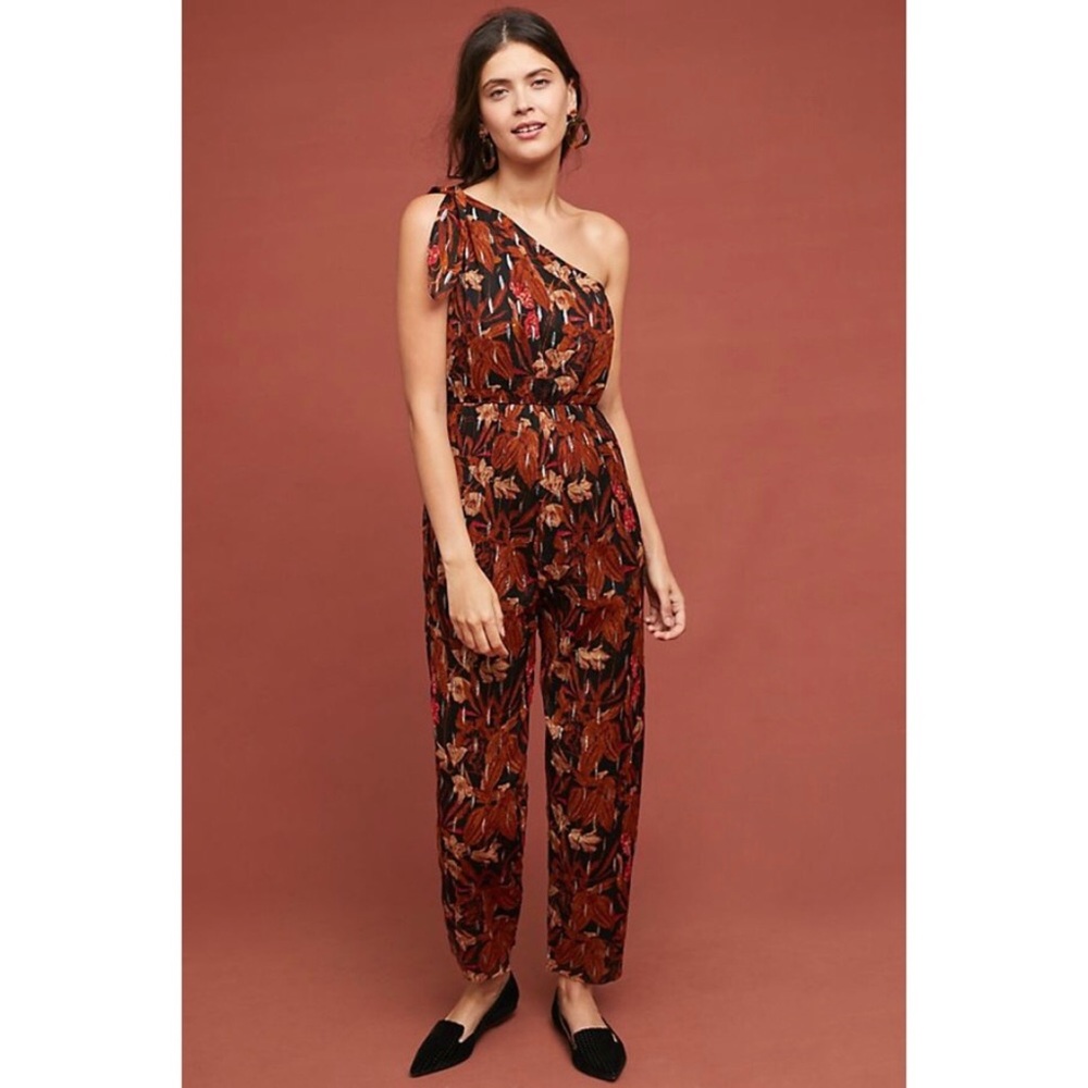 Anthropologie Maeve Kyoto jumpsuit size 4